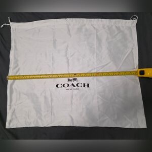 Coach White Storage Bag